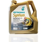 Моторное масло Petronas SYNTIUM 5000 XS синтетическое, 5W30, 4 л