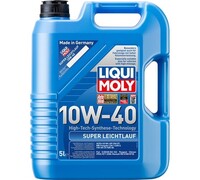 Моторное масло LIQUI MOLY Super Leichtlauf НС-синтетическое, 10W-40, SN, A3/B4, 5 л