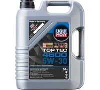 Моторное масло LIQUI MOLY Top Tec 4600 НС-синтетическое, 5W-30, SN, C2/C3, 5 л