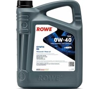 Масло моторное 0W-40 ROWE 4л синтетика HIGHTEC SYNTH RS A3/B5