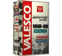 Моторное масло VALESCO DRIVE GL 5000 10W40, API SL/CF, полусинтетическое, 4 л