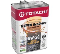 Моторное масло TOTACHI HYPER Ecodrive Fully Synthetic SP/GF-6A/RC 5W-20, 4л