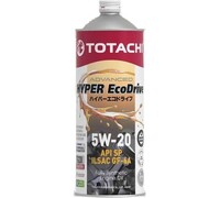 Моторное масло TOTACHI HYPER Ecodrive Fully Synthetic SP/RC/GF-6A 5W-20, 1л