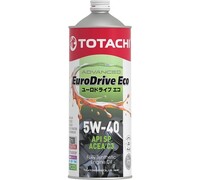 Синтетическое моторное масло TOTACHI EURODRIVE ECO Fully Synthetic 5W-40 API SP, ACEA C3 1л E6701