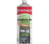 Синтетическое моторное масло TOTACHI EURODRIVE PRO FE Fully Synthetic 5W-30 API SL, ACEA A5/B5 1л E7901
