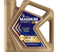 Моторное масло ROSNEFT Magnum Ultratec FE 0W–20, 4L