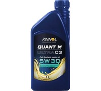 Моторное масло RINNOL QUANT М ULTRA синтетическое, C3, 5W-30, 1 л