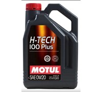 Синтетическое моторное масло MOTUL H-TECH 100 PLUS 0W20 SP 4 л