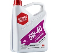 Моторное синтетическое масло ВМПАВТО Motive 5w40 A3/B4, SN/CF  4 л