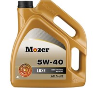 Моторное масло Mozer Luxe SAE 5w-40, API SL/CF,  4 л