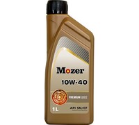 Моторное масло Mozer Premium SAE 10w-40, API SN/CF,  1 л