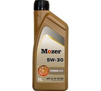 Моторное масло Mozer Premium SAE 5w-30 API SL/CF A5/B5,  1 л
