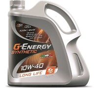 Масло Synthetic Long Life 10W-40 4л G-Energy