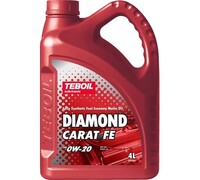 Моторное масло TEBOIL Diamond Carat FE 0W-20  4л,