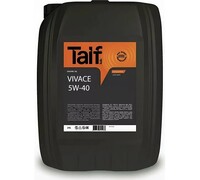 Моторное масло TAIF VIVACE 5W-40, 20 л, SN, A3/B4