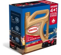 Моторное масло Sintec Platinum 7000 5W-30, C3, 4 л