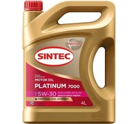 Моторное масло SINTEC PLATINUM 7000 5W-30 A5/B5, 4L