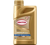 Синтетическое моторное масло Sintec PREMIUM 9000 SAE 5W-30, API SN, ACEA C3, 1 л