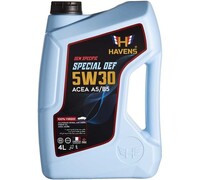 Масло HAVENS Special OEF 5W30 ACEA A5/B5, API SN/CF 4L
