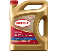 Моторное масло SINTEC PLATINUM 7000 5W-30 C3, 4L
