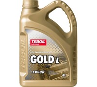 Моторное масло TEBOIL Gold L 5w-30, 4 л