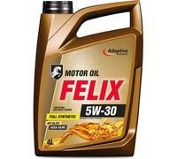 Моторное масло FELIX 5W-30 ACEA A5/B5, API SL/CF 4 л