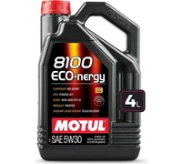 Моторное масло MOTUL 8100 ECO-nergy синтетическое, 5W30, 4 л