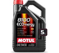 Моторное масло MOTUL 8100 ECO-nergy синтетическое, 5W30, 5 л