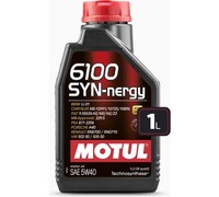 Моторное масло MOTUL 6100 SYN-NERGY 5W40, 1 л