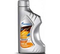 Масло GAZPROMNEFT Premium N 5W-40 1л, 2389900143