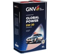 Моторное масло GNV Global Power Synthetic 5W-30, A3/B4, 4 л