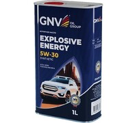 Моторное масло GNV EXPLOSIVE ENERGY SYNTHETIC 5w-30, ACEA A5/B-5,  1 л