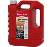 Моторное масло Totachi NIRO LV Synthetic API SP, SN PLUS, SN/CF, ACEA A3/B4 5W-40 4л