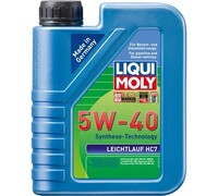 Моторное масло Leichtlauf HC 7 (5W-40 SN A3/B4 5 л) LIQUI MOLY