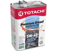 Моторное масло TOTACHI Premium Diesel Fully Synthetic CJ-4/SN 5W-40 4л