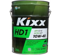 Моторное масло KIXX HD1 10W40, синтетическое, 20 л