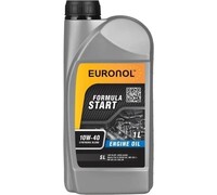 Моторное масло EURONOL START FORMULA 10w-40, SL, 1 л