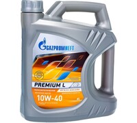 Масло Premium L 10W-40 4л Gazpromneft