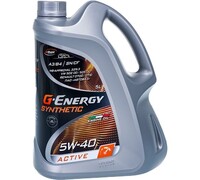 Масло G-ENERGY Synthetic Active 5W-40 5л