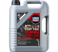 НС-синтетическое моторное масло LIQUI MOLY Top Tec 4300 5W-30 C2 5л