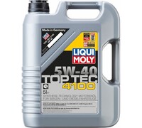 НС-синтетическое моторное масло LIQUI MOLY Top Tec 4100 5W-40 SN C3 5л