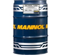 Моторное масло MANNOL DIESEL TURBO синтетическое, 5W40, 60 л