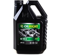 Моторное масло OILRIGHT М10Г2К 5 л 2502
