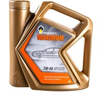 Моторное масло ROSNEFT Maximum 5W–40, 4L