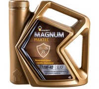 Полусинтетическое моторное масло Роснефть Magnum Maxtec 10W-40 SL-CF  4 л
