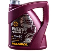 Синтетическое моторное масло MANNOL ENERGY FORMULA JP 5W30 4 л