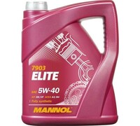 Синтетическое моторное масло MANNOL ELITE 5W40 5 л