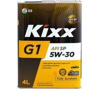 Синтетическое моторное масло KIXX G1 5W-30 API SP 4л