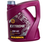 Синтетическое моторное масло MANNOL EXTREME 5W40 4 л