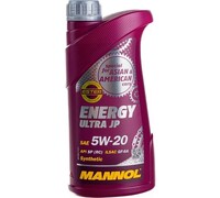Синтетическое моторное масло MANNOL ENERGY ULTRA JP 5W20 1 л